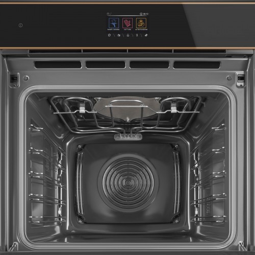 Встраиваемый духовой шкаф SMEG Dolce Stil Novo 60 см с СВЧ, 68 л, 20 функций, 150 программ, сенсорное управление
