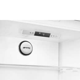 Встраиваемый холодильник SMEG C875TNE, No-Frost, скользящие направляющие, перенавешиваемая дверь, класс E, белый/хром.