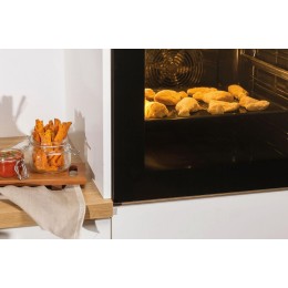 Духовой шкаф Gorenje BOS6737E06FBG, 77 л, A, сенсорное управление, очистка паром, 59.5×59.5×56.4 см, черный