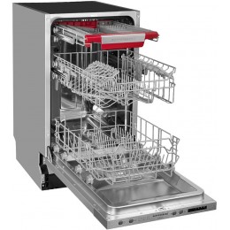 Посудомоечная машина Kuppersberg GLM 4537, 45 см, 10 комплектов, A++, половинная загрузка, защита от протечек.