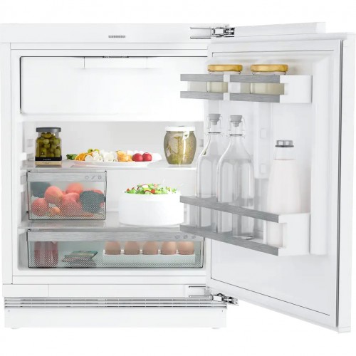 Встраиваемый холодильник Liebherr/ Pure, высота 82-88 см, ВхШхГ 819х597х556 мм, door-on-door, с морозильным отделением, сенсорная электроника внутри камеры.