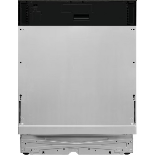 Встраиваемая посудомоечная машина ELECTROLUX на 14 комплектов с сенсорным управлением, 7 программ, проекцией дисплея и сушкой с открыванием дверцы - черный цвет, 59.6x55x82 см.
