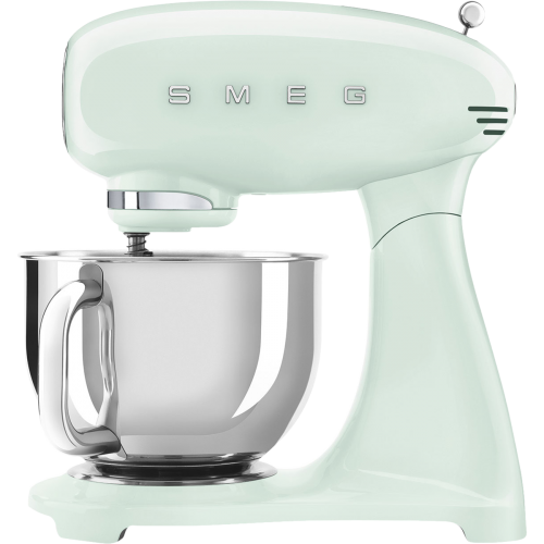 Планетарный миксер SMEG 1000 Вт, 4.8 л, 10 скоростей, пастельный зеленый - стиль 50-х годов
