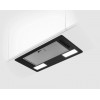 Встраиваемая вытяжка ELICA 53 см с LED освещением, электронным управлением и 3 скоростями - черная, энергоэффективность В