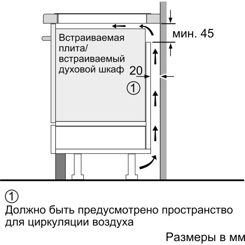 Индукционная варочная поверхность Serie 4, 60 см, черная стеклокерамика, 4 зоны нагрева, управление TouchSelect