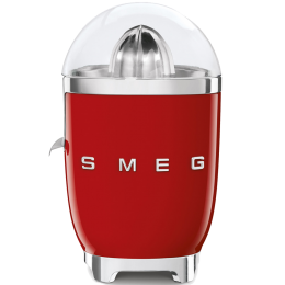 Соковыжималка Smeg CJF11RDEU, красная, 70Вт, ручной отжим