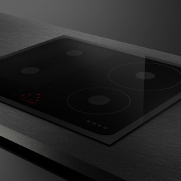 Варочная поверхность SMEG/ Встраиваемая варочная панель SMEG, Musa, 60 см, индукция, 4 зоны нагрева, прямой край, слайдерное управление, 9 уровней мощности, автоматическое отключение, автоматическое определение посуды, индикация остаточного тепла, бустер,