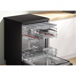 Bosch SMS4IMB62Q, Посудомоечная машина 60см, черная, 13 комплектов, 6 программ, 50 дБ, инверторный мотор