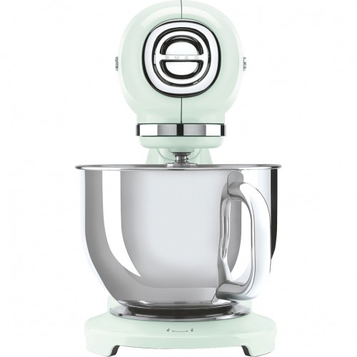 Планетарный миксер SMEG 1000 Вт, 4.8 л, 10 скоростей, пастельный зеленый - стиль 50-х годов