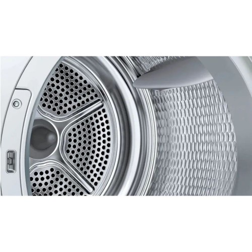 Сушильная машина BOSCH 8 серия с тепловым насосом, 9 кг, сенсорное управление, A+++, серебристая