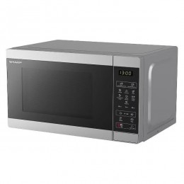 Микроволновая печь Sharp R2800RSL, 20 л, 800 Вт, нерж. сталь, 51.3x30.6x42.9 см