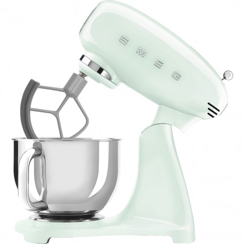 Планетарный миксер SMEG 1000 Вт, 4.8 л, 10 скоростей, пастельный зеленый - стиль 50-х годов