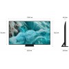 Телевизор ЖК 55'' Samsung/ 55", QLED, Ultra HD, Tizen Smart TV, HDR10+, Wi-Fi, Voice, DVB-T2/C/S2, Bluetooth, CI+(1.4), 20W, OTS Lite, 3HDMI, 2USB, Titan Gray 2025