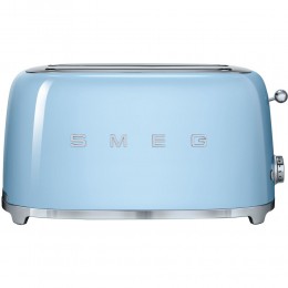 Тостер Smeg 50-х, 2 ломтика, нержавеющая сталь, автоматическая центровка, SKU: tsf02pbeu