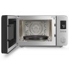 Микроволновая печь SMEG, отдельностоящая, объем 27 л, 9 функции приготовления, аэрогриль, 25 автоматических программ, быстрый старт, размораживание, мощность 900 Вт, 5 уровней мощности, инвертер + поворотный стол, плавное открывание дверцы, цвет черный