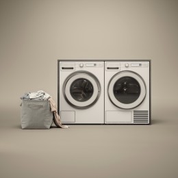 Стиральная машина ASKO W3114CXLW, 11 кг, 1400 об/мин, 16 программ, Wi-Fi, дезинфекция, белый.