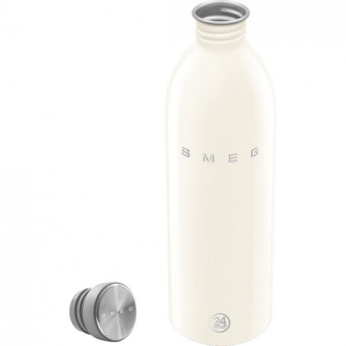 Термобутылка SMEG, стиль 50-х г.г., объем 1000 мл, цвет кремовый