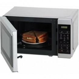 Микроволновая печь Sharp R2800RSL, 20 л, 800 Вт, нерж. сталь, 51.3x30.6x42.9 см