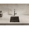 Rivelato Rinox 3844 UN PVD black Мойка нерж.сталь 1 чаша 380*440*200 мм, монтаж: универсальный, материал: нержавеющая сталь, цвет: черный
