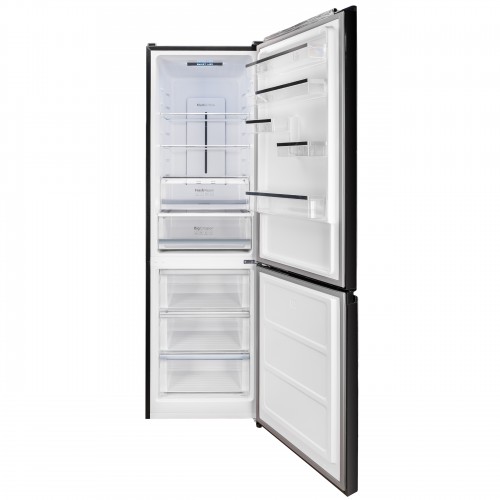 Холодильник Delonghi 1950x600x658 мм, 344 л, сенсорное управление, Total Frost Free, Fresh Zone, инверторный компрессор