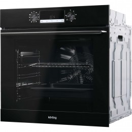 Духовой шкаф Korting OKB 6820 EN, 77 л, сенсорное управление VISION LED, 10 режимов, нержавеющая сталь, двухслойное остекление.