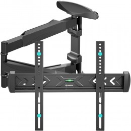 Кронштейн ONKRON NP47 Black 40-75 наклон -5°/+8°, поворот 180°, макс. нагрузка 35кг, от стены 65-707мм