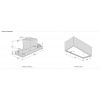 Встраиваемая вытяжка ASKO 743260 – 86 см, 5 скоростей, 713 м³/ч, Wi-Fi, LED подсветка, нержавеющая сталь, энергоэффективность А++