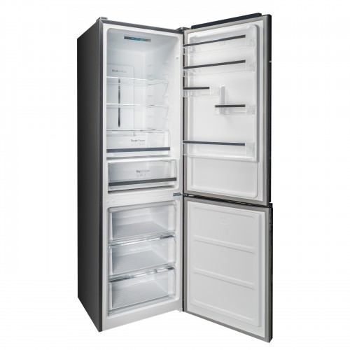 Холодильник Delonghi 1950x600x658 мм, 344 л, сенсорное управление, Total Frost Free, Fresh Zone, инверторный компрессор