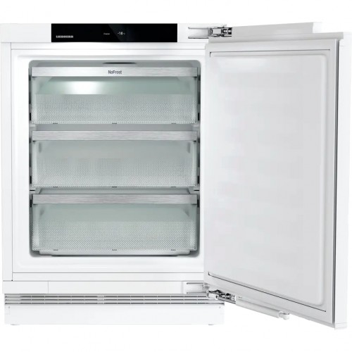 Встраиваемая морозильная камера Liebherr/ Prime, высота 82-88 см, door-on-door, NoFrost, LED освещение, сенсорный дисплей Touch&Swipe за дверью.