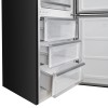 Холодильник Delonghi 1950x600x658 мм, 344 л, сенсорное управление, Total Frost Free, Fresh Zone, инверторный компрессор