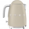 Чайник SMEG, Стиль 50-х г., 1.7 л , 2400 Вт, корпус из нержавеющей стали, цвет лунный свет