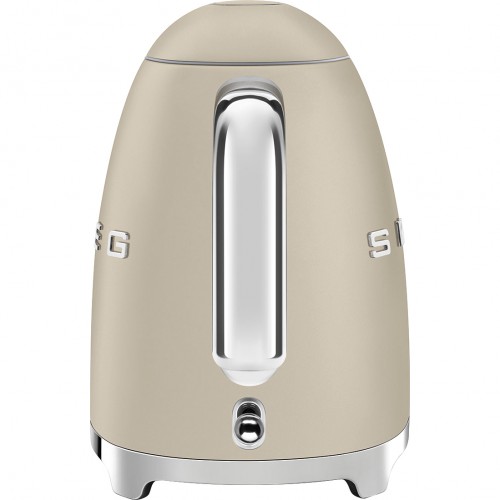 Чайник SMEG, Стиль 50-х г., 1.7 л , 2400 Вт, корпус из нержавеющей стали, цвет лунный свет