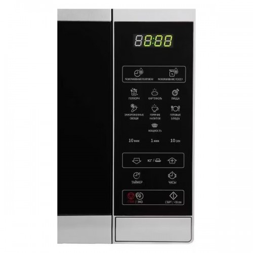 Микроволновая печь Sharp 20 л, 800 Вт, эмаль, серебристый - компактная и мощная модель 440x258x324 мм