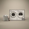 Сушильная машина ASKO 746365 - 8 кг, 10 программ, Butterfly Drying, белая