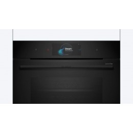 BOSCH CSG958DB1 - Компактный духовой шкаф с паром, 24 режима, 4-слойное остекление, Home Connect.