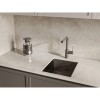 Rivelato Rinox 3844 UN PVD black Мойка нерж.сталь 1 чаша 380*440*200 мм, монтаж: универсальный, материал: нержавеющая сталь, цвет: черный