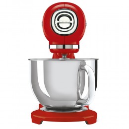 Миксер Smeg SMF03RDEU, 4.8 л, красный, 10 скоростей, планетарный