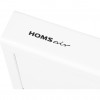 Вытяжка HOMSair HORIZONTAL 50 White - Подвесная, 3 скорости, LED-освещение, угольный фильтр, 420 м³/ч, до 12 м², 45 дБ
