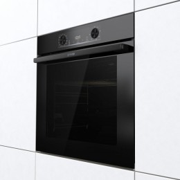 Духовой шкаф Gorenje BOS6737E06FBG, 77 л, A, сенсорное управление, очистка паром, 59.5×59.5×56.4 см, черный