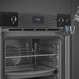 Встраиваемый духовой шкаф SMEG SOP6101S2B3, 60 см, 11 функций, пиролиз, пароувлажнение, класс А+
