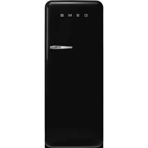 Холодильник SMEG/ Холодильник SMEG, ВхШхГ 1530х601х728 мм, отдельностоящий, стиль 50-х, однокамерный, внутренняя морозильная камера, объем 270 л, MultiFlow, инверторный компрессор, энергоэффективность С, цвет черный