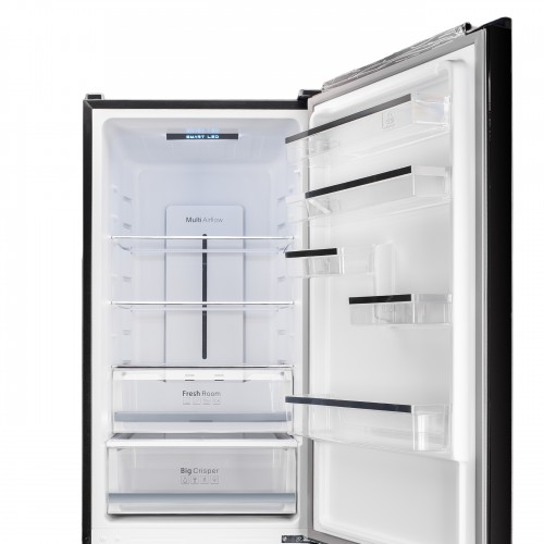 Холодильник Delonghi 1950x600x658 мм, 344 л, сенсорное управление, Total Frost Free, Fresh Zone, инверторный компрессор