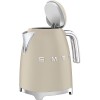 Чайник SMEG, Стиль 50-х г., 1.7 л , 2400 Вт, корпус из нержавеющей стали, цвет лунный свет