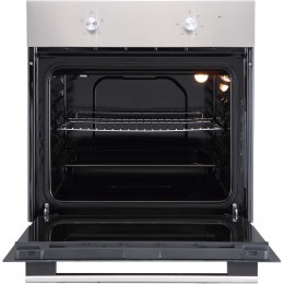 Духовой шкаф EO 610 X, 60 см, 65л, нерж. сталь, 4 режима, механическое управление