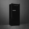Холодильник SMEG/ Холодильник SMEG, ВхШхГ 1530х601х728 мм, отдельностоящий, стиль 50-х, однокамерный, внутренняя морозильная камера, объем 270 л, MultiFlow, инверторный компрессор, энергоэффективность С, цвет черный