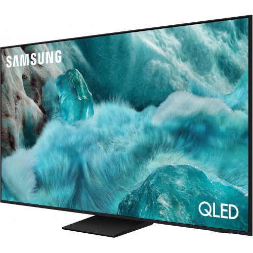 Телевизор ЖК 55'' Samsung/ 55", QLED, Ultra HD, Tizen Smart TV, HDR10+, Wi-Fi, Voice, DVB-T2/C/S2, Bluetooth, CI+(1.4), 20W, OTS Lite, 3HDMI, 2USB, Titan Gray 2025
