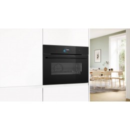 BOSCH CSG958DB1 - Компактный духовой шкаф с паром, 24 режима, 4-слойное остекление, Home Connect.