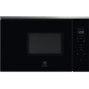 Встраиваемая микроволновая печь ELECTROLUX с грилем, 17 л, черный/нержавеющая сталь, высота 371 мм