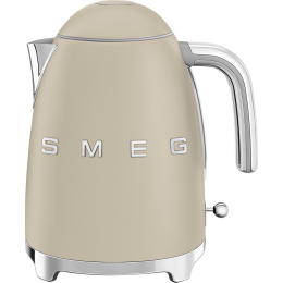 Чайник SMEG, Стиль 50-х г., 1.7 л , 2400 Вт, корпус из нержавеющей стали, цвет лунный свет