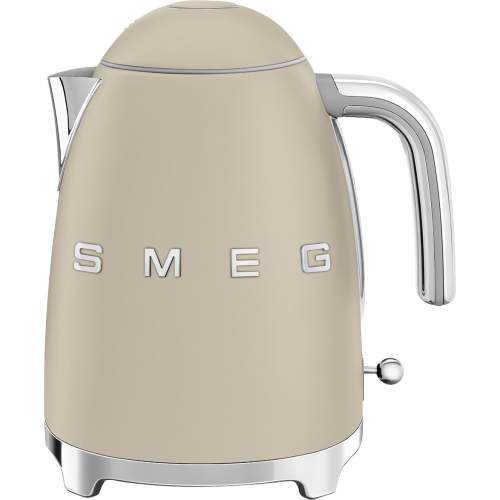 Чайник SMEG, Стиль 50-х г., 1.7 л , 2400 Вт, корпус из нержавеющей стали, цвет лунный свет